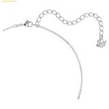  Dây Chuyền Swarovski Swan pendant Swan, Black, Rhodium plated 5347329 