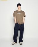  Áo Phông ADLV Ac Point Standard Short Sleeve T-Shirt Nâu 