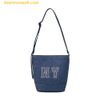 Túi Đeo Vai MLB Denim Coopers Mega Logo New York Yankees Bucket Bag 3ABML054N-50INS