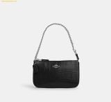  Túi Đeo Vai Coach Nolita 19 Crocodile Embossed CN382 