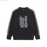  Áo Sweatshirt MLB Sportive Varsity Overfit Track Man-to-Man BOS (Black) 3AMTV3041-43BKS Đen 