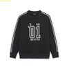 Áo Sweatshirt MLB Sportive Varsity Overfit Track Man-to-Man BOS (Black) 3AMTV3041-43BKS Đen