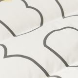  Áo Khoác Phao Ghile MLB Mega Logo Heavyweight Padded Vest BOS (Cream) 3ADVB0146-43CRS 