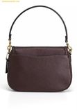  Túi Đeo Vai Coach Legacy Small Pebbled Leather Shoulder Bag Maple CU099 