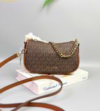  Túi Đeo Chéo Michael Kors Carmela Medium Signature Logo Convertible Crossbody Bag Brown 35F4G1QC6B 