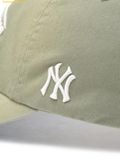  Mũ Lưỡi Trai MLB Vintage Washed Curve Logo Unstructured Ball Cap New York Yankees 3ACPV076N-50KAM Khaki 