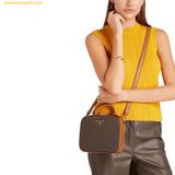  Túi Đeo Chéo Michael Kors Jet Set Medium Logo Crossbody Bag 