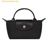 Túi Xách Longchamp Le Pliage Original Mini Pouch With Handle Size Mini Noir Green