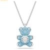  Dây Chuyền Swarovski Teddy pendant Bear, Blue, Rhodium plated 5737620 