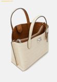  Túi Tote Coach Embossed Willow Tote - Handbag - Ivory C8562 