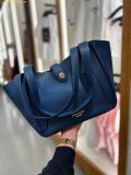  Túi Tote Coach Hadley Turnlock Tote Bag CAL17 Deep Blue 
