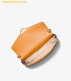  Túi Đeo Vai Michael Kors Soho Small Printed Signature Logo Convertible Crossbody Bag Rad Orange Melange 35S6G1SC5U 