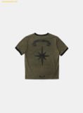  Áo Bad Blood Cosmo Bad Patch Ringer T-Shirt - Khaki w-tee25-089 