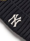  Mũ Len MLB Daily Pom Pom Beanie New York Yankees 3ABNB1556-50BKS Đen 