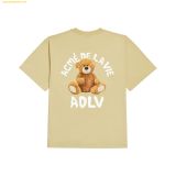  Áo Phông ADLV Teddy Bear (Bear Doll) Short Sleeve T-Shirt Nâu 