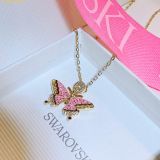  Dây Chuyên, Vòng Cổ Swarovski Butterfly Women's Necklace 