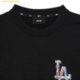  Áo Sweat MLB Like Pop Art Overfit Man to Man LA (Black) 3AMTL2034-07BKS 