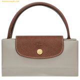  Túi Tote Longchamp Le Pliage Original S Handbag Pebble Gallet - Recycled canvas 