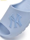  Dép MLB Skipper Slide New York Yankees 3ALPS0163-50BLL L.Blue 