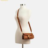 Túi Đeo Vai Coach Tabby Shoulder Bag 20 CY201 Màu Nâu hạt dẻ 