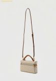  Túi Đeo Chéo Dạng Cốp Michael Kors Jana Extra-Small Signature Logo Convertible Crossbody Bag 32F5GQ1C0B Trắng Logo 