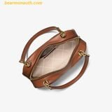  Túi Đeo Vai Michael Kors Cecily Small Signature Logo Shoulder Bag 35F5G8CL1B Nâu Logo 