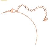  Bộ Dây Chuyền, Bông Tai Swarovski Una set Mixed cuts, Clover, Pink, Rose gold-tone plated 5516488 