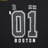  Áo Sweatshirt MLB Sportive Varsity Overfit Track Man-to-Man BOS (Black) 3AMTV3041-43BKS Đen 