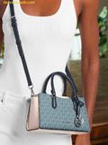  Túi Đeo Chéo Michael Kors ARDEN Top-Zip Crossbody Small - MK Signature Denim Multi 35S6S4XM1B1015 