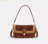  Túi Đeo Vai Coach Hadley Shoulder Bag Vintage Brown Multi CDL68 