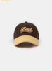 Mũ Lưỡi Trai Babblood Contrast Wool Ball Cap - Chocolate