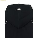  Áo Hoodie MLB Women's Sporty Varsity Banded Crop Hoodie NY (Black) 3FHDV0344-50BKS 