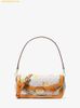  Túi Đeo Vai Michael Kors Soho Small Printed Signature Logo Convertible Crossbody Bag Rad Orange Melange 35S6G1SC5U 