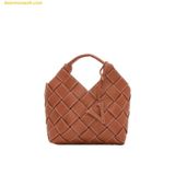  Túi Đeo Chéo VERAFIED Caramel Woven Basket Bag Caramel 