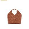  Túi Đeo Chéo VERAFIED Caramel Woven Basket Bag Caramel 