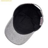  Mũ lưỡi trai MLB Heart Wool Structured Ball Cap BOS (Melange Grey) - 3ACPH0136-43MGS 