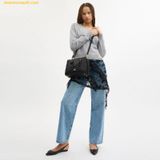  Túi Tote Vuông Coach Maggie Small Tote Bag CY668 Đen 