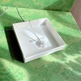  Dây Chuyền Swarovski Idyllia pendant Mixed cuts, Snowflake, White, Rhodium plated 5691484 