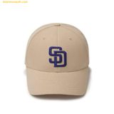  Mũ Lưỡi Trai MLB Newfit Structure Ball Cap SD (Mg.Beige) 3ACP0802N-13BGM Begi Phom Cứng 