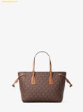  Túi Tote Michael Kors Voyager Extra-Small Signature Logo Convertible Crossbody Bag Brown 35R6GV6T0B 