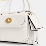  Túi Đeo Chéo Coach Safari Tote Bag CW643 Chalk 