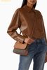  Túi Đeo Chéo Michael Kors Alice Small Flap Crossbody Bag in Logo Canvas Brown 