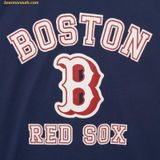  Áo Phông MLB Varsity Overfit Short Sleeve T-Shirt BOS (Navy) 3ATSV0233-43NYS 