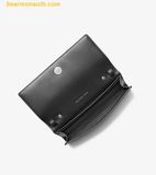  Túi Đeo Chéo Michael Kors Carson Large Pebbled Leather Convertible Crossbody Bag Black 