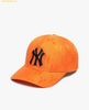 Mũ Bóng Chày MLB Monogram Nylon Jacquard Structure Ball 3ACPM021N-50ORS Màu Cam