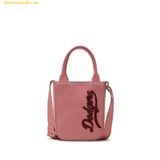  Túi Đeo Chéo MLB Varsity Cursive Denim Mini Crossbody Bag LA (D.Pink) 3ACRS104N-07PKD 