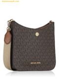  Túi Đeo Chéo Michael Kors Signature Briley Small Messenger Crossbody Brown 35S1G7M1B 