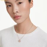  Dây Chuyền, Vòng Cổ Swarovski Swan pendant Mixed cuts, Swan, Pink 5732414 
