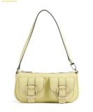  Túi Đeo Vai Michael Kors Zoe Small Shoulder bag grained cow leather lemon 