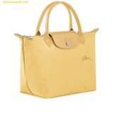  Túi Xách Longchamp Le Pliage Green Handbag Ble Yellow Size S Vàng 